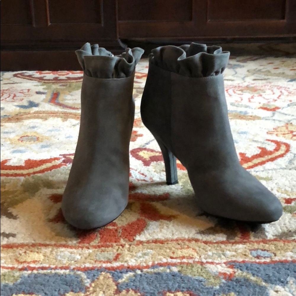 Me Too ruffle booties